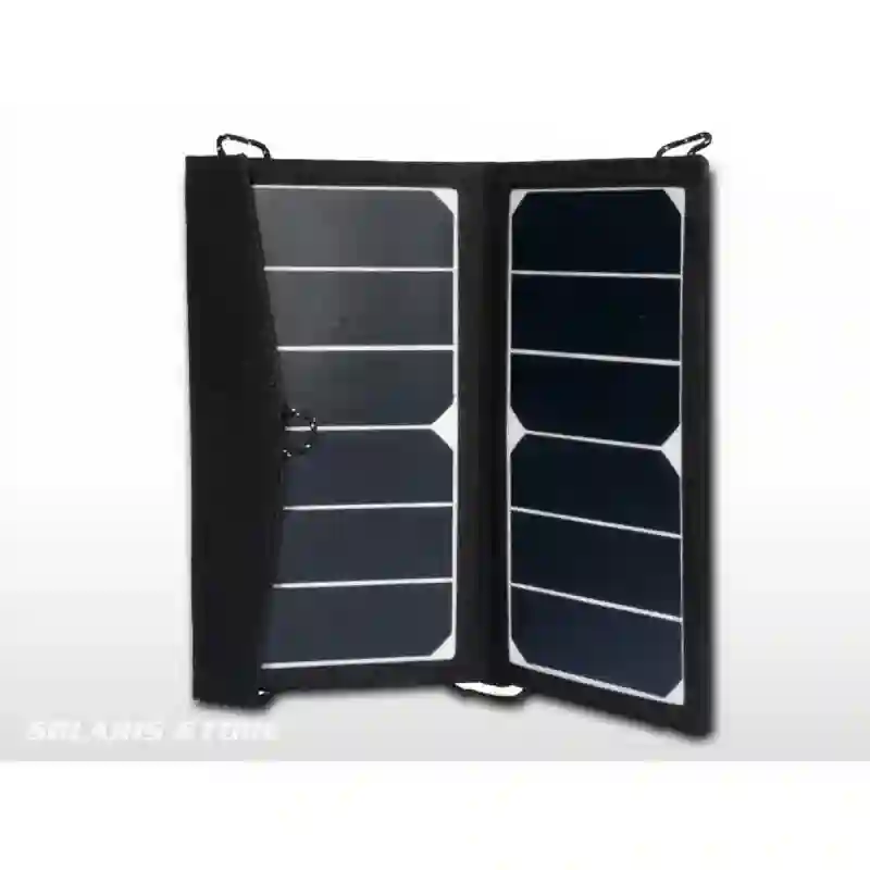 Panneau Solaire Portable 14W Cellule Sunpower Chargeur Usb